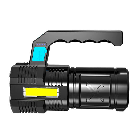 Rechargeable LED Tactical Flashlight – Multi-Function High Power Handheld Work Light
