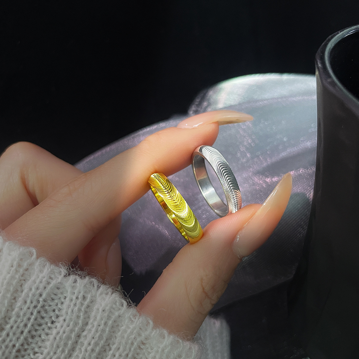 （🔥LAST DAY SALE-80% OFF) Skybity™ 💖Lymphatic magnetic therapy cats eye ring